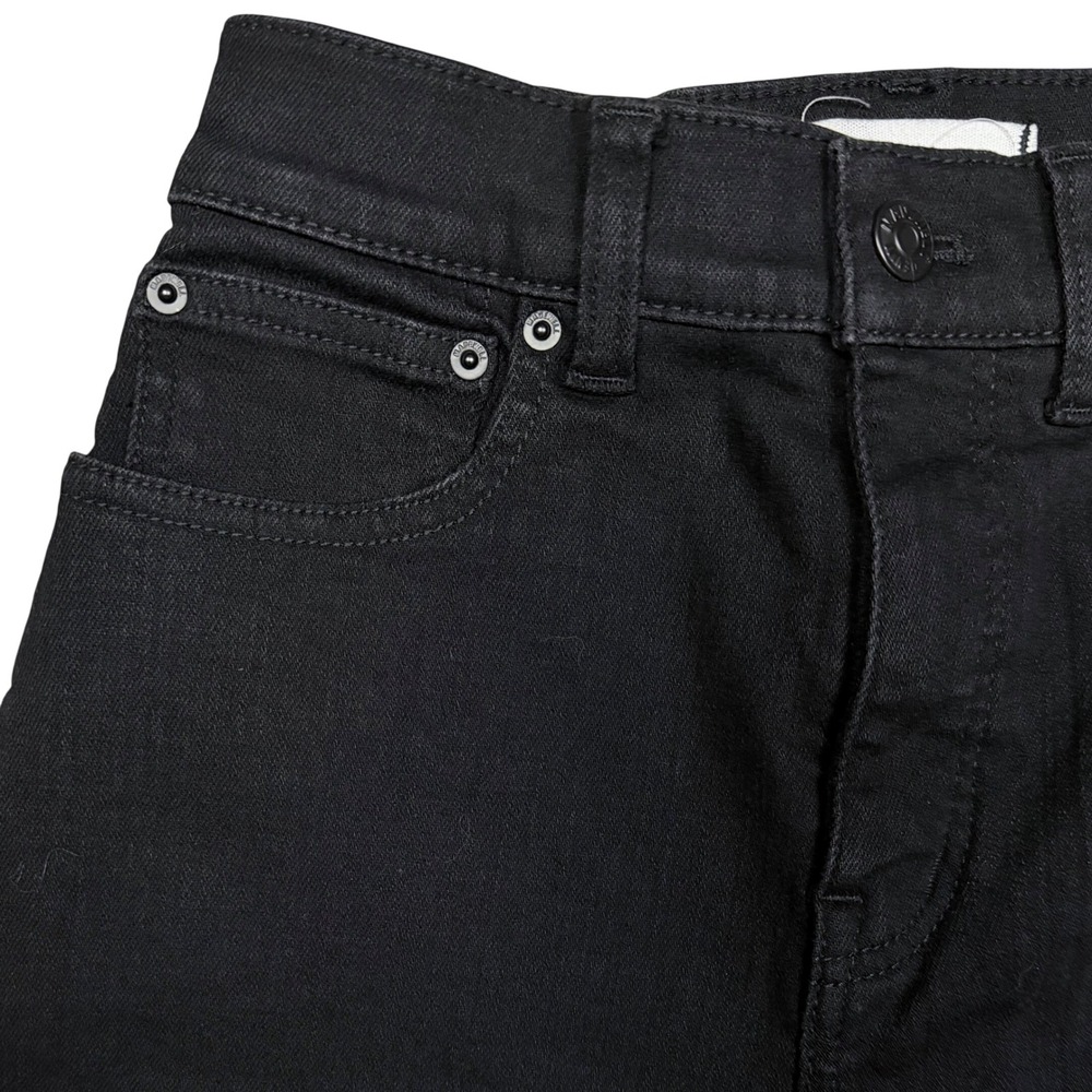 NWOT Madewell Women's Perfect Vintage Wide-Leg Jean Black Rinse Wash Size 23 - Picture 5 of 13